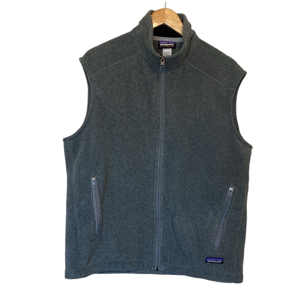 Patagonia Men's Synchilla Gray Fleece Men's Vest L